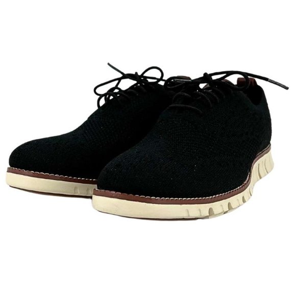 Cole Haan | Men's Zerogrand Stitchlite Oxford Sneakers | Black | Various Sizes - Picture 1 of 6
